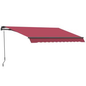 Patio Awning Canopy Retractable Deck Door Outdoor Sun Shade Shelter