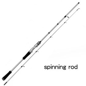 Fishing Rod Carbon Fiber Spinning Casting Rods Carp Poles 2 Sections180cm