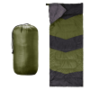 Lightweight Sleeping Bag for Backpacking, Hiking, Waterproof Compact Envelope Sleeping Bag for Cold & Warm Weather, Green