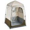 VEVOR Camping Shower Tent, 1 Room, Foldable Privacy Tent Changing Room with Ground Stakes, Ropes, Carry Bag, and Crossbar