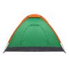2-Person Waterproof Camping Dome Tent for Outdoor Hiking Survival Orange & Green